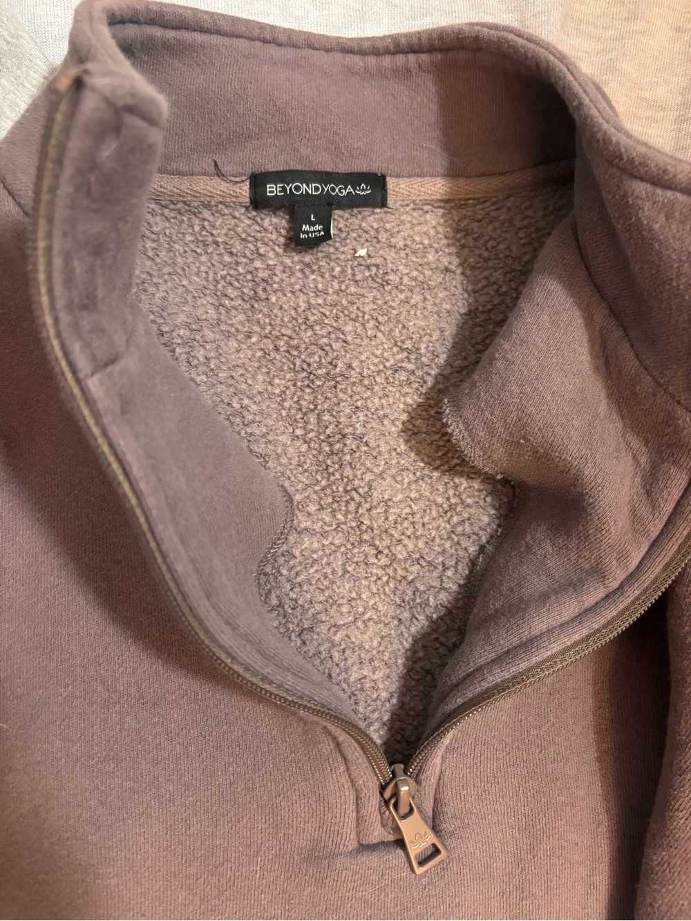 Beyond Yoga Quarter-Zip Pullover + Lululemon Long-Sleeve Tops - Mixed Set - Picture 3 of 9